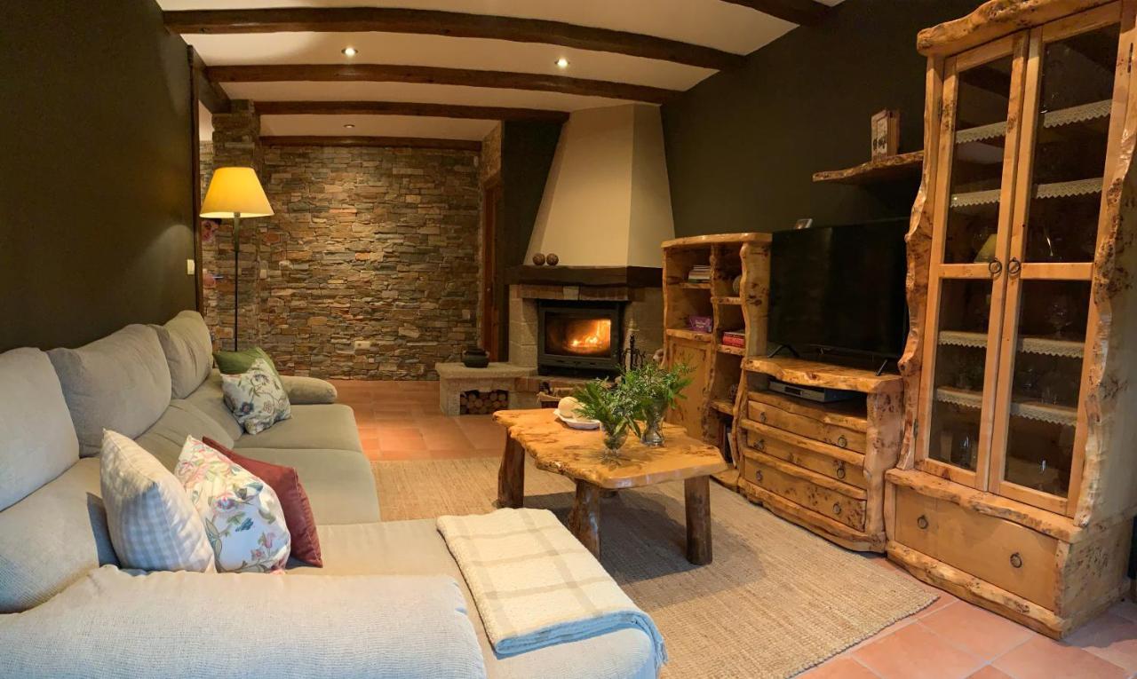 Chalet Rural 400 M Playa Piscina Barbacoa Chimenea Bueu Luaran gambar