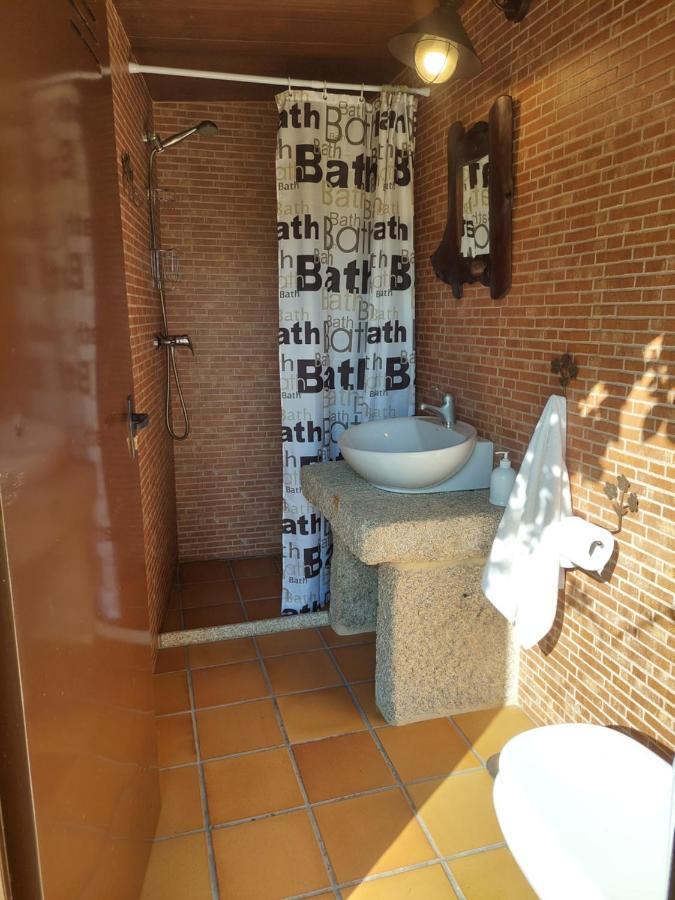 Chalet Rural 400 M Playa Piscina Barbacoa Chimenea Bueu Luaran gambar